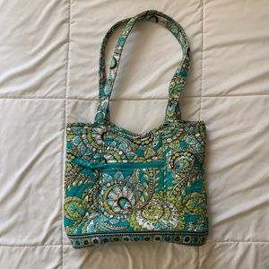 Vera Bradley Bucket Bag in Peacock